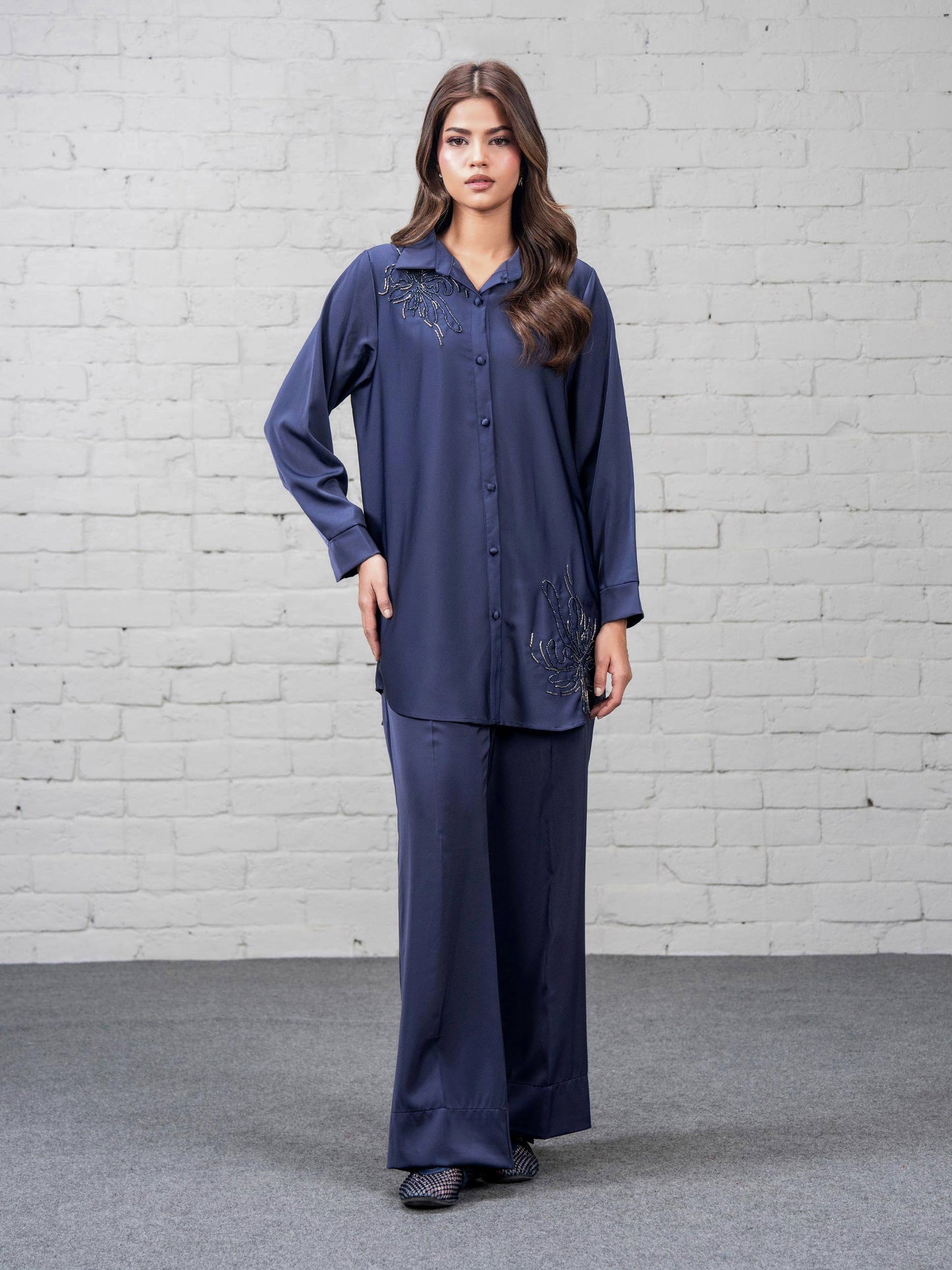 Premium Silk Co-ord set- Embellished