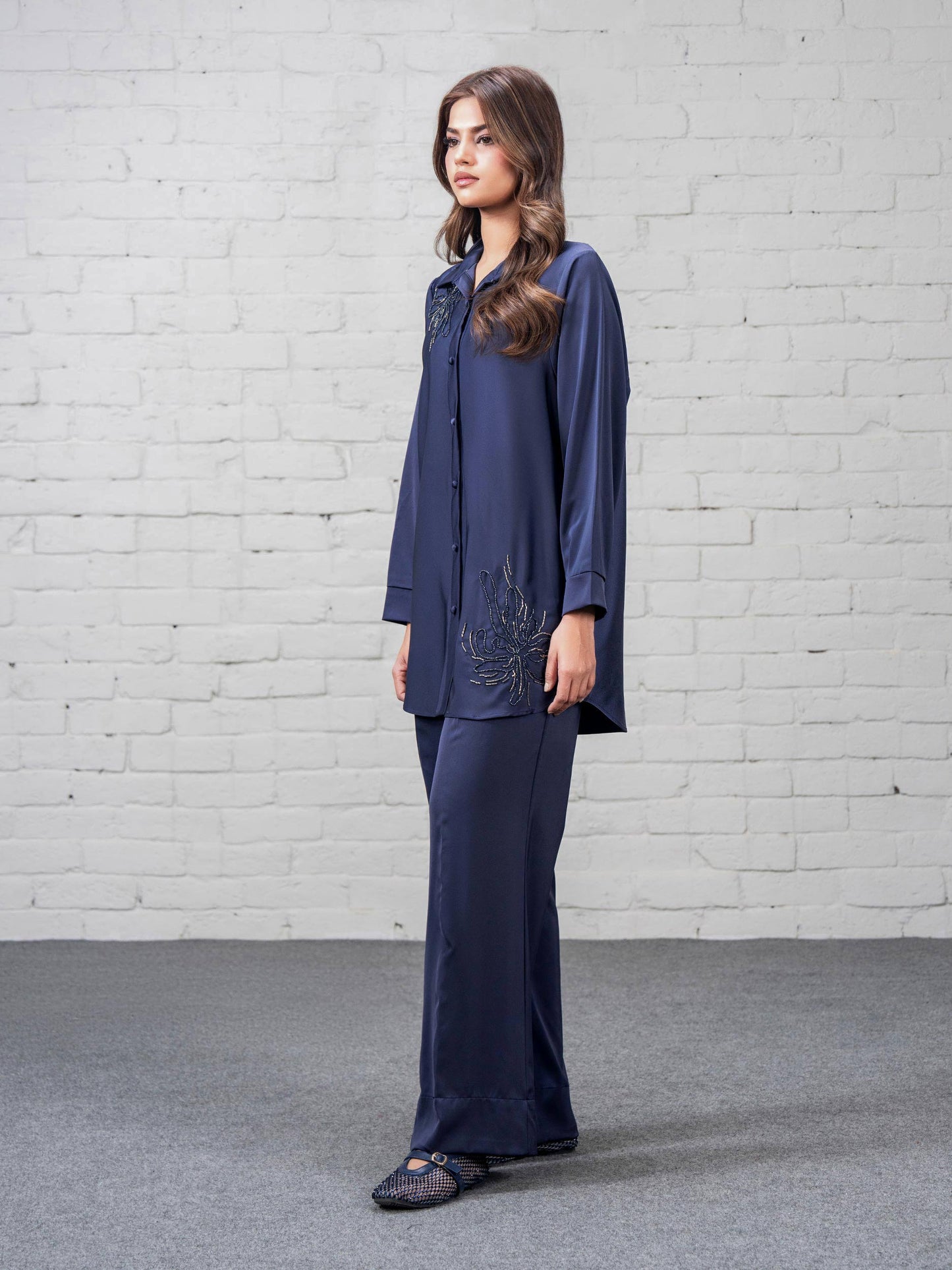 Premium Silk Co-ord set- Embellished