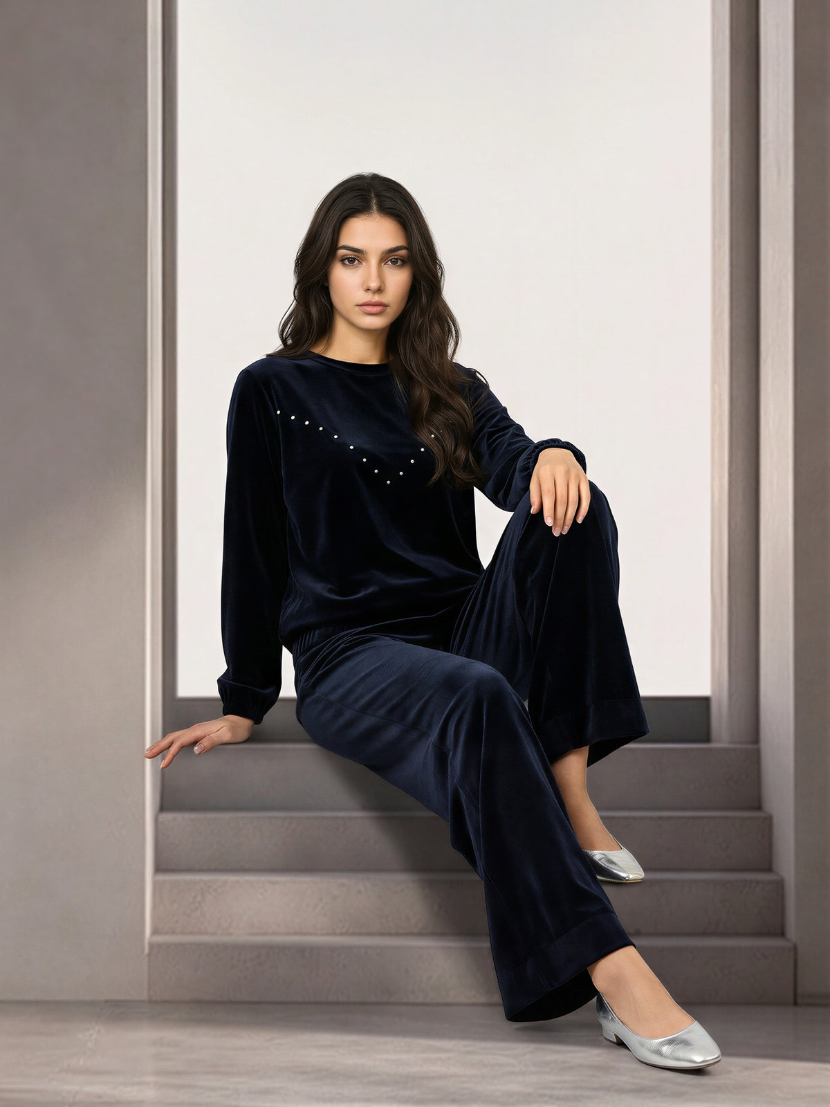 Velour Co-ord Set