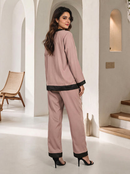 Sleek Contrast Co-ord