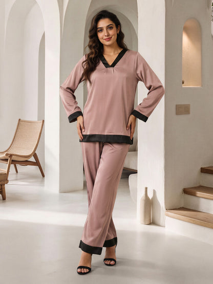 Sleek Contrast Co-ord