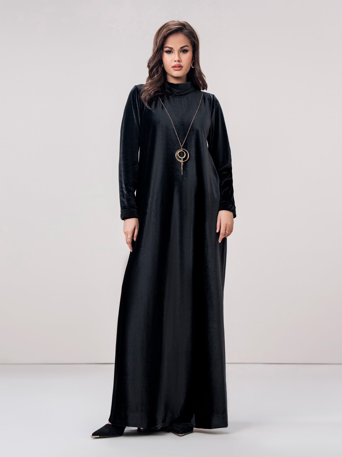 Velour Dress (Pret)