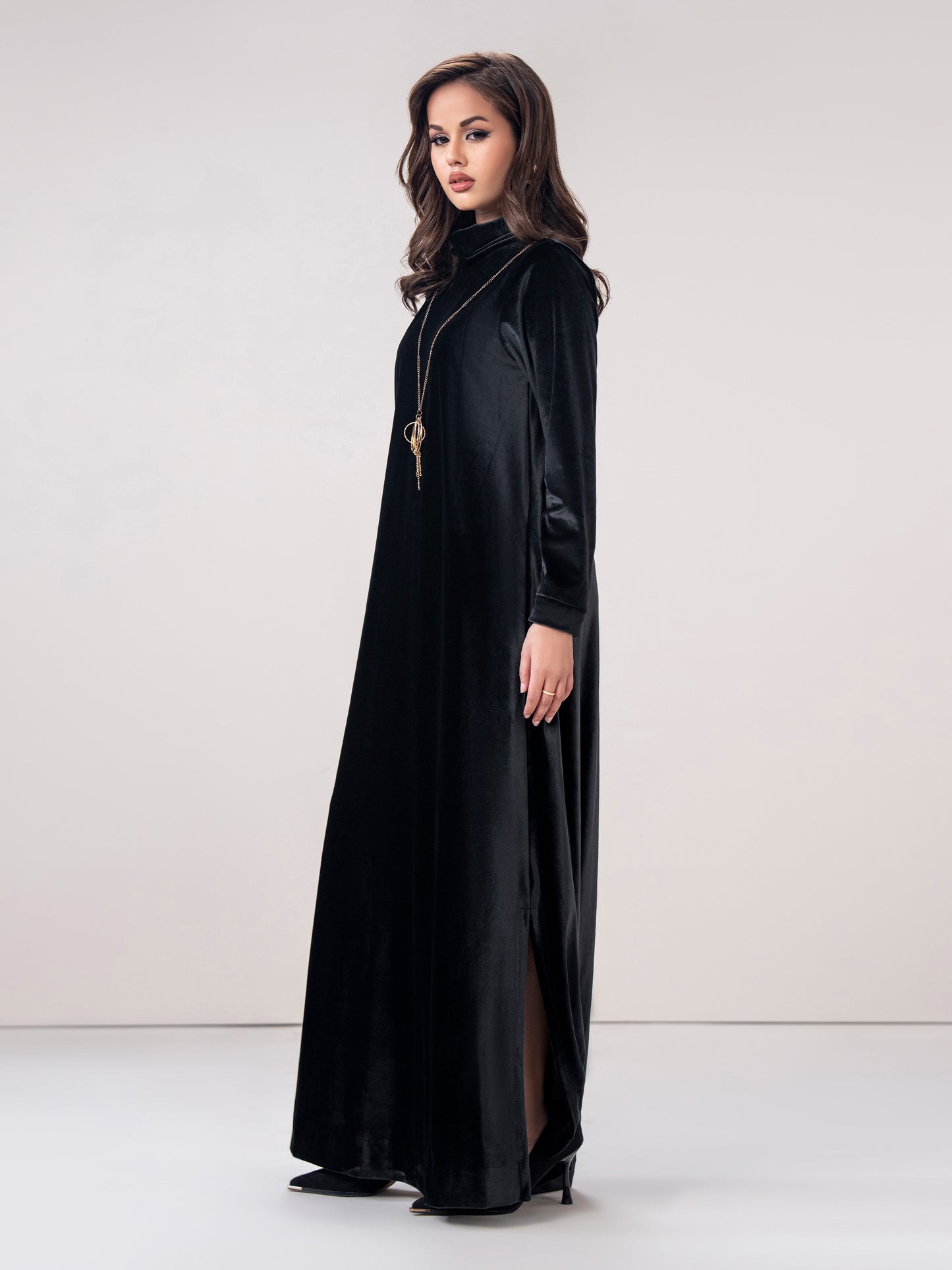 Velour Dress (Pret)