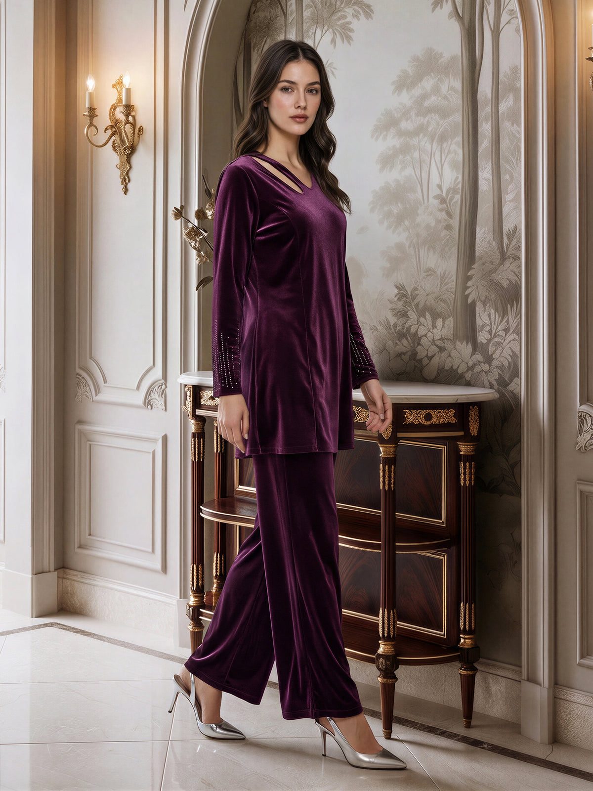 Velour Co-ord Set