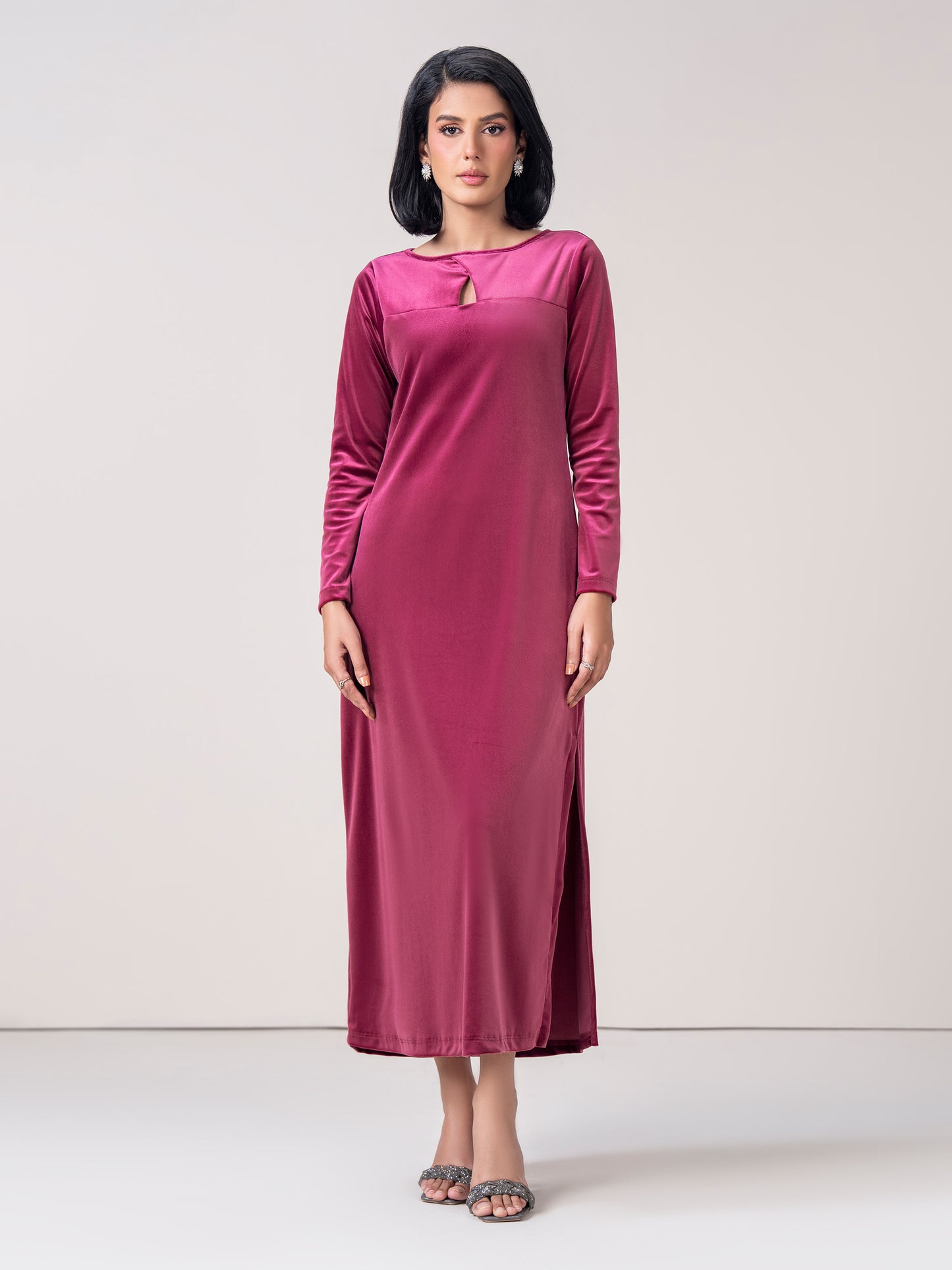 Velour Dress (Pret)