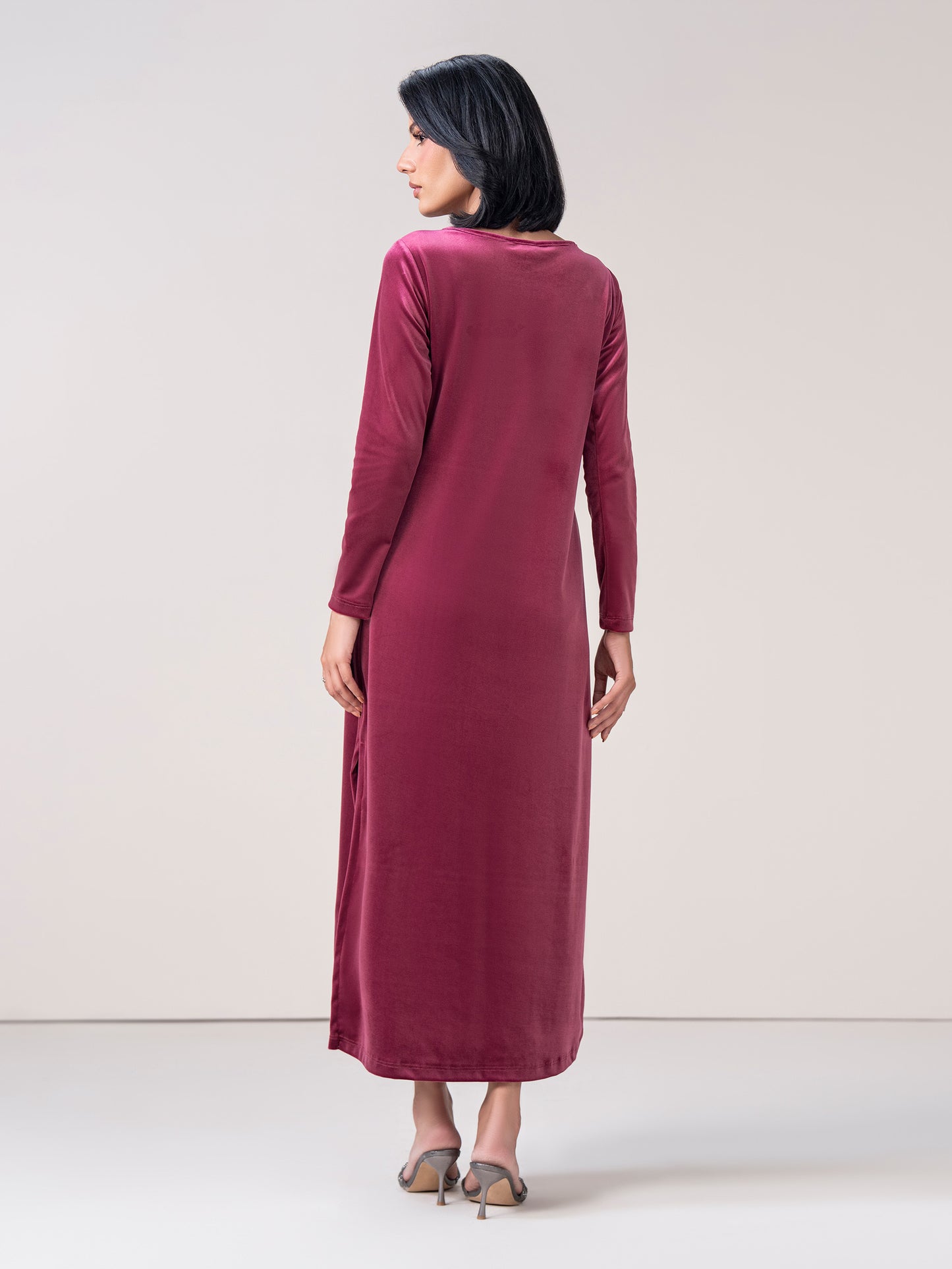 Velour Dress (Pret)
