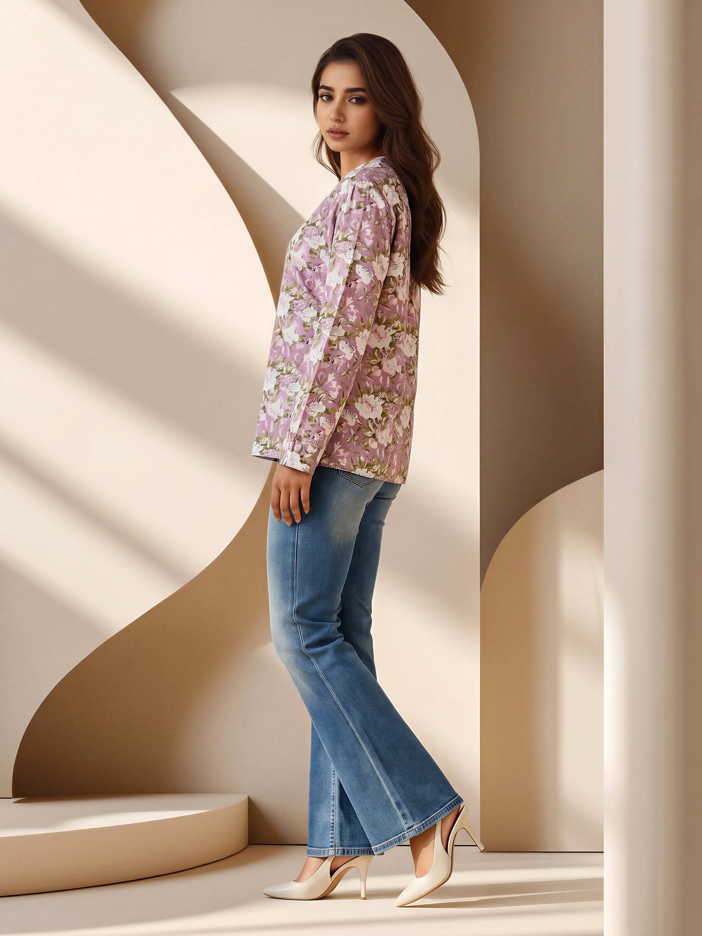 Timeless Floral Top