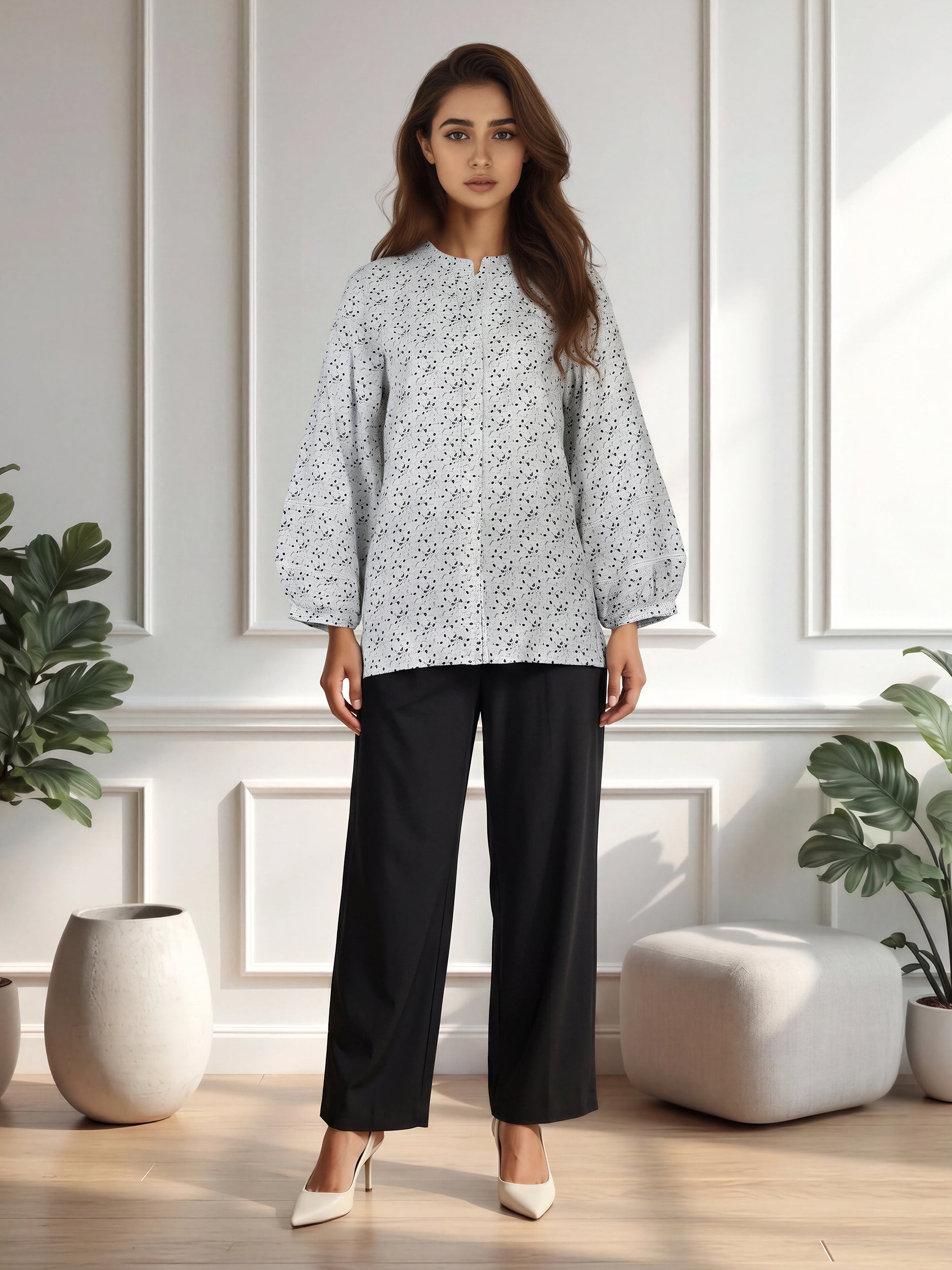 Ric-Rac Trim Top
