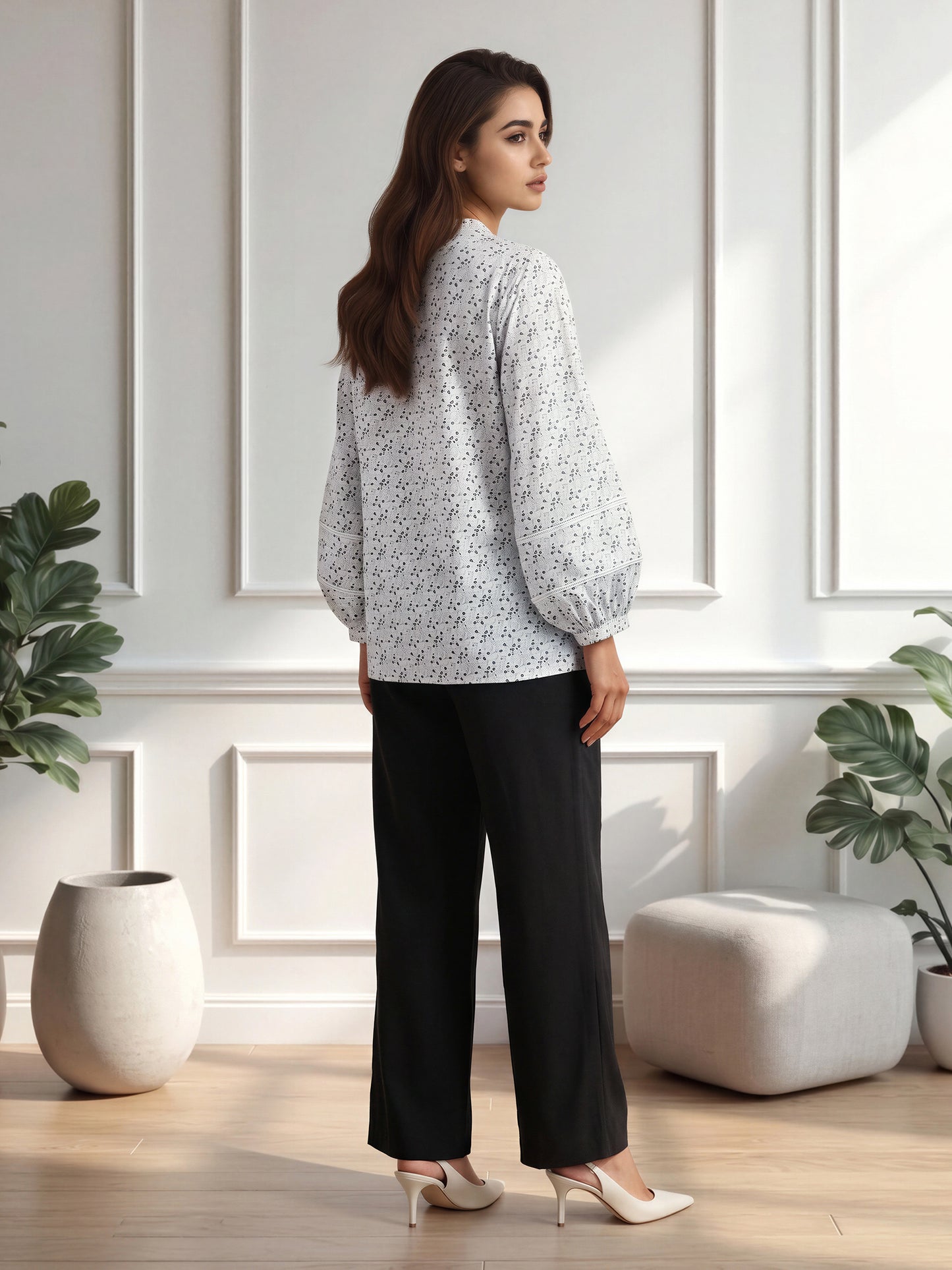 Ric-Rac Trim Top