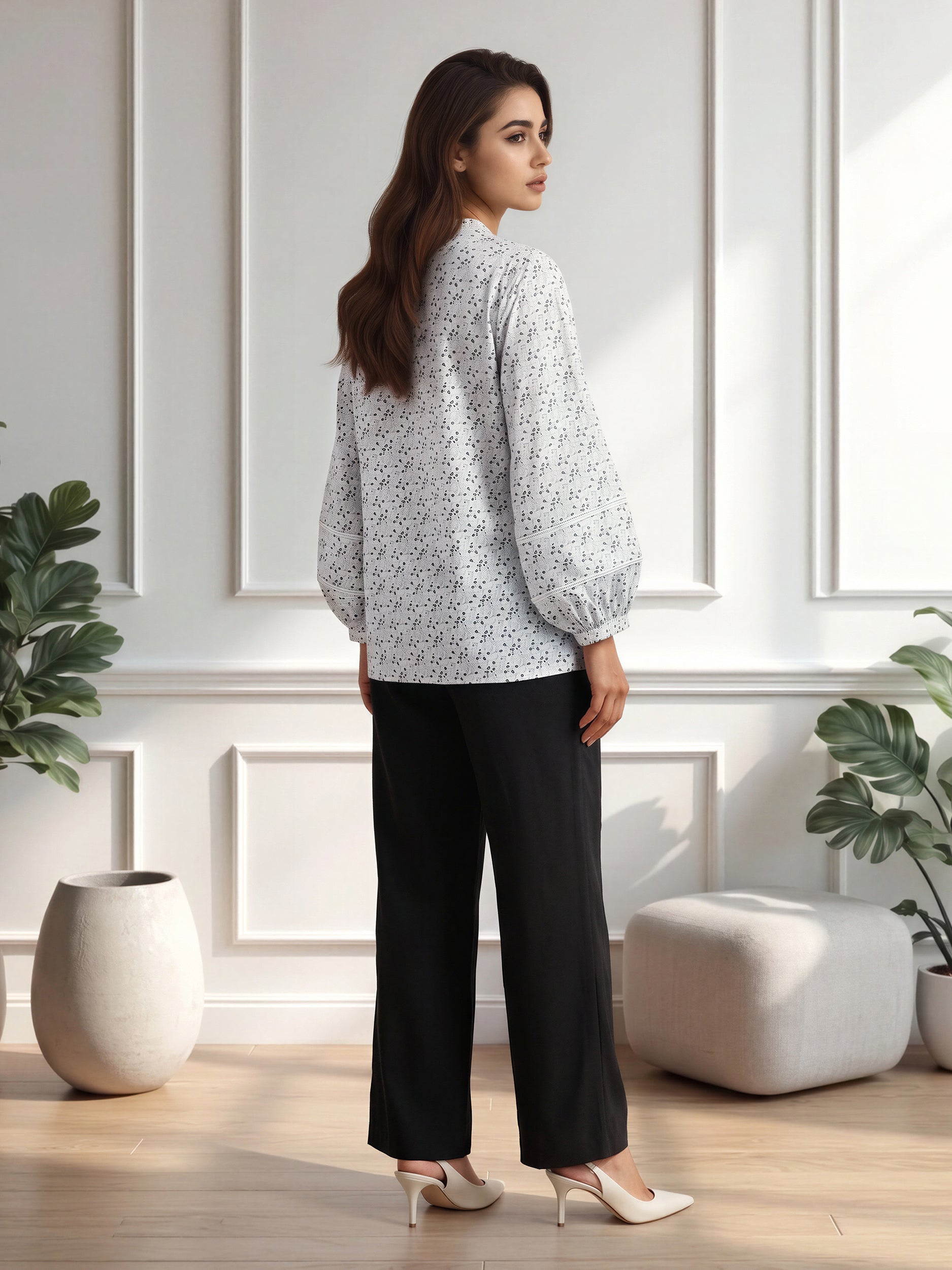 Ric-Rac Trim Top