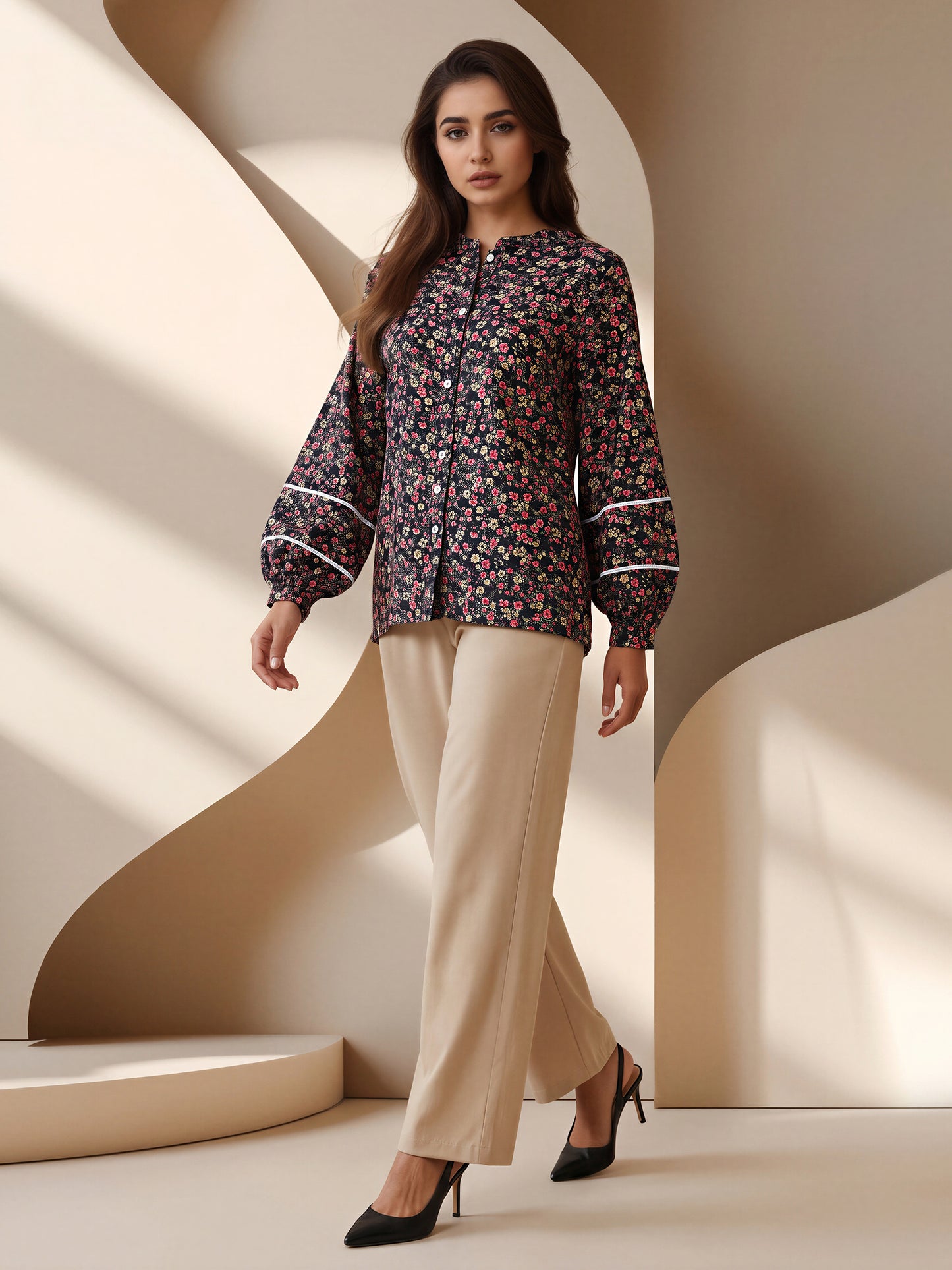 Ric-Rac Trim Top