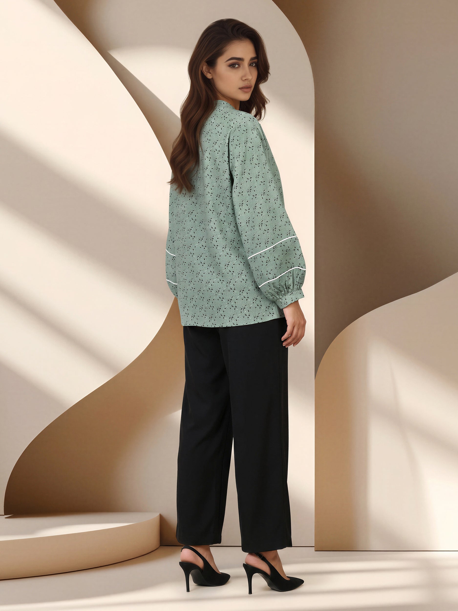 Ric-Rac Trim Top