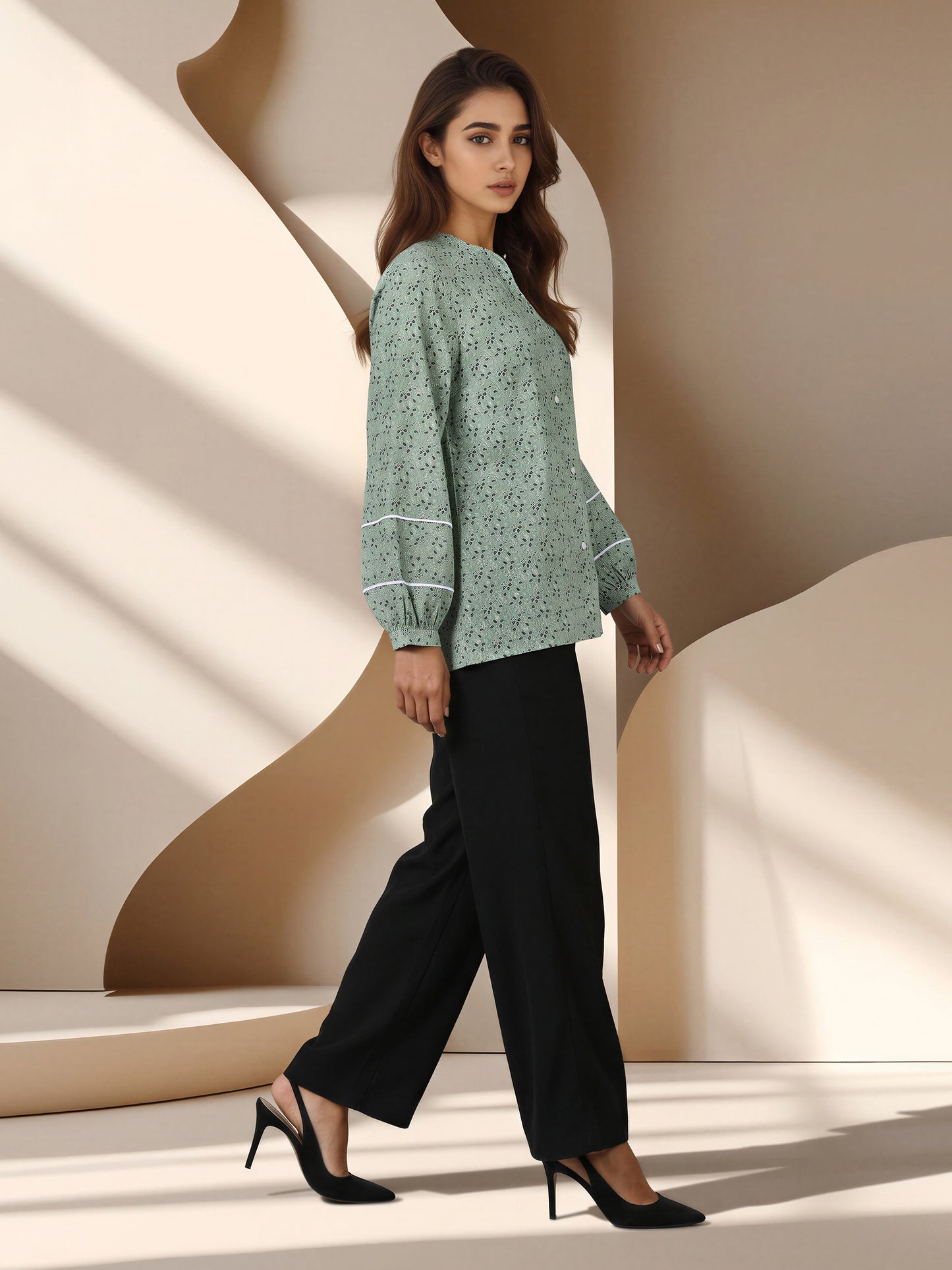 Ric-Rac Trim Top