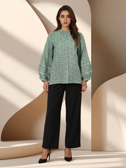 Ric-Rac Trim Top