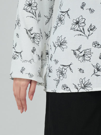 Poly Viscose Top