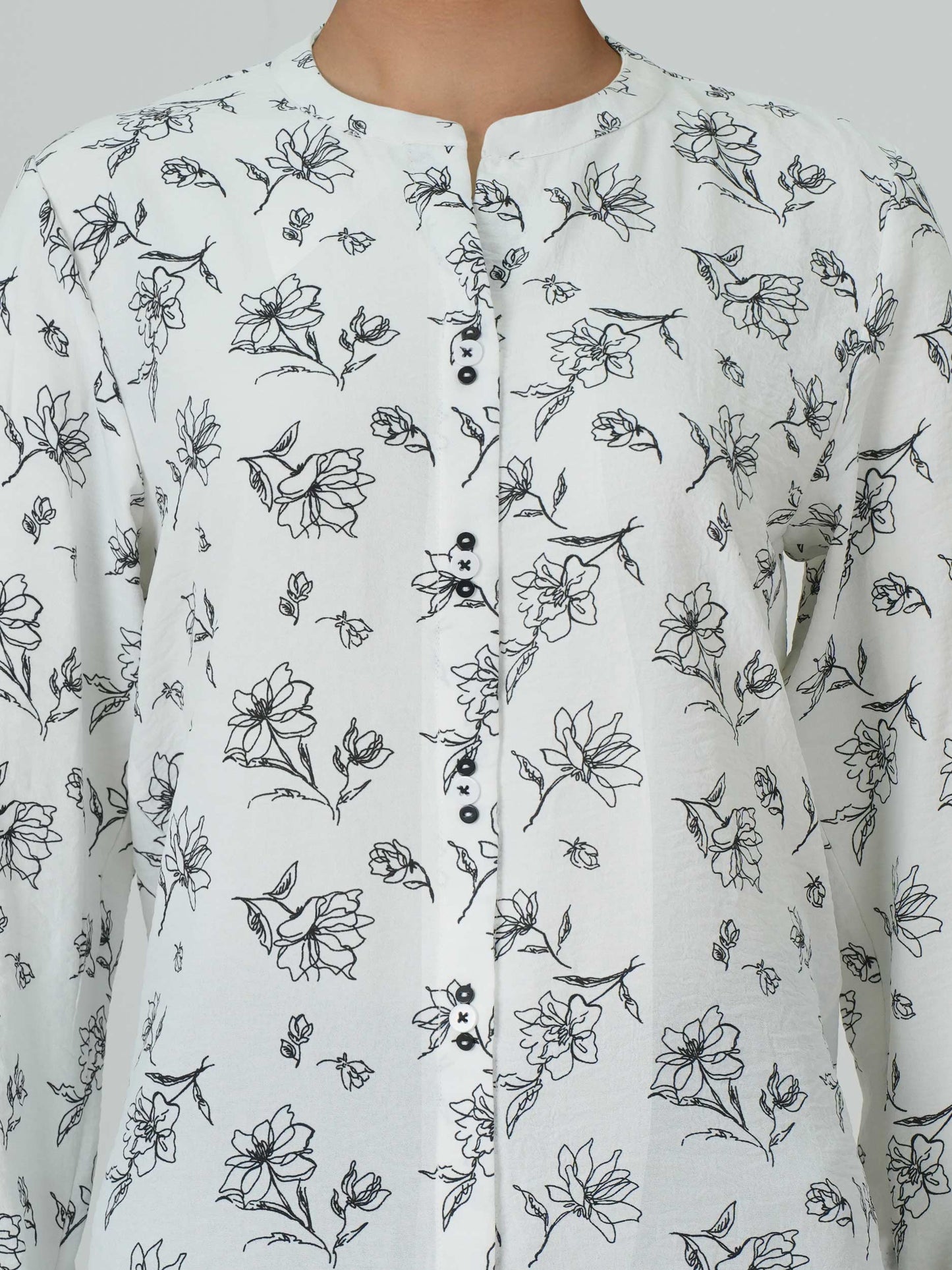 Poly Viscose Top