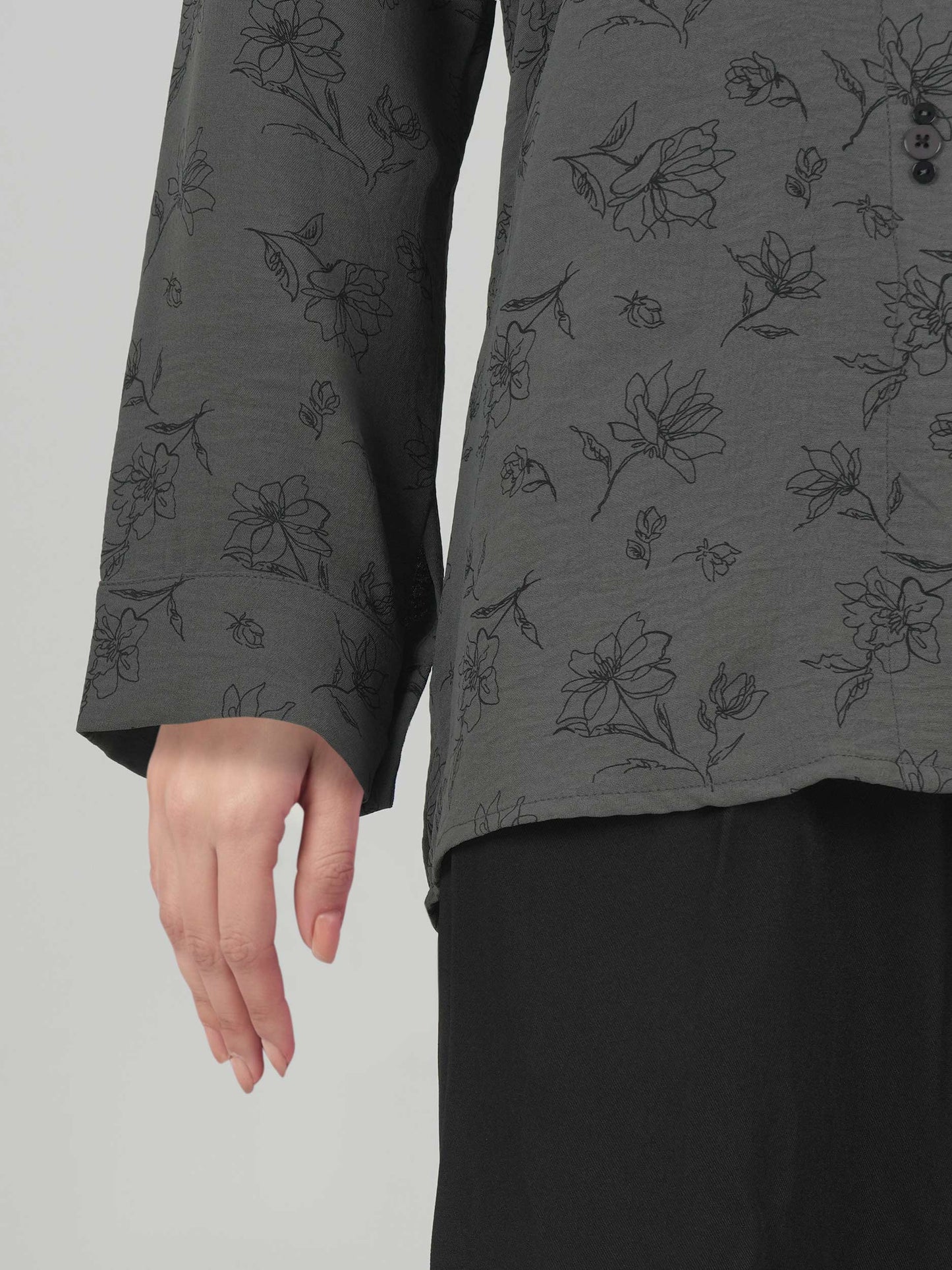 Poly Viscose Top