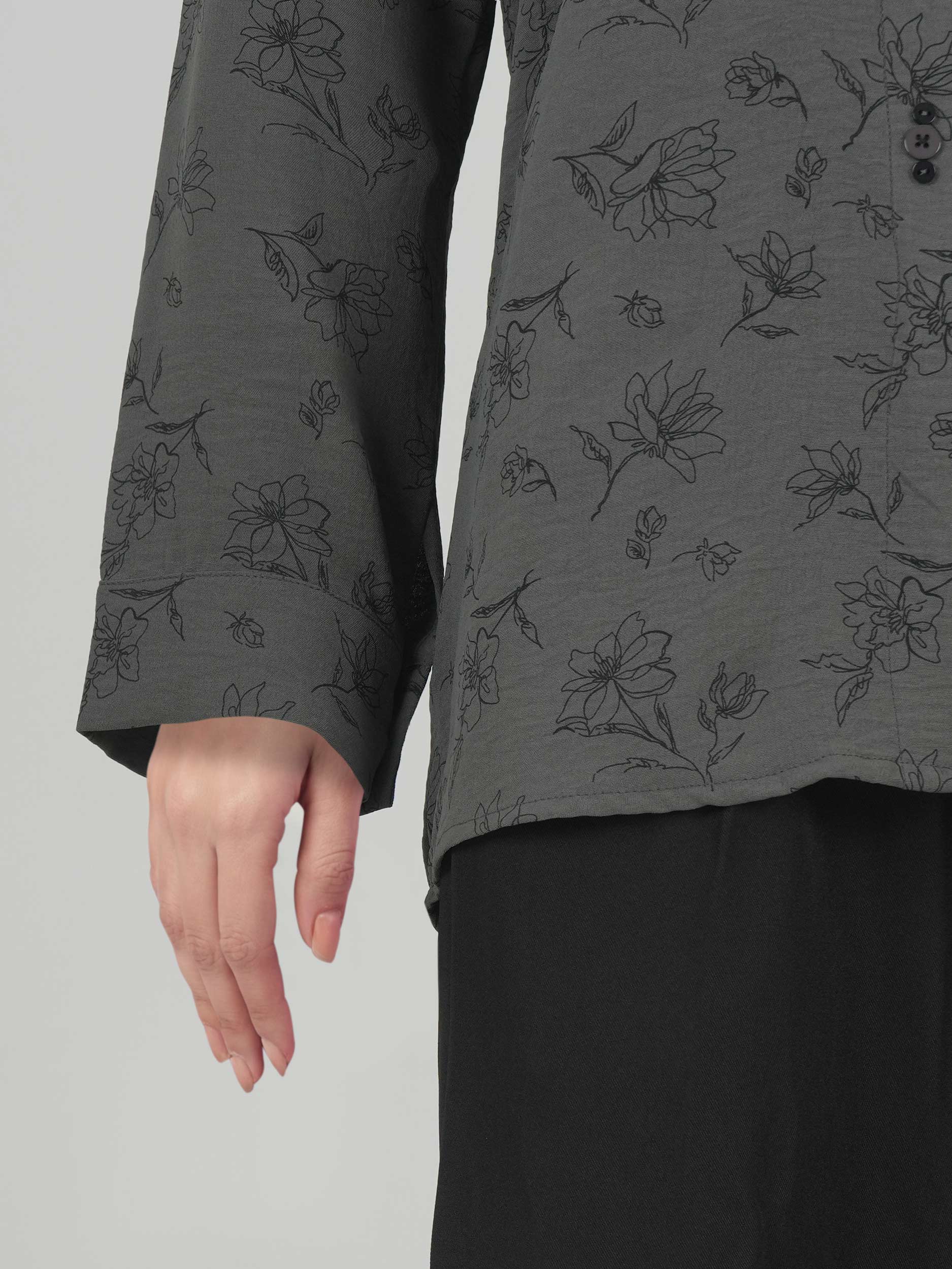 Poly Viscose Top