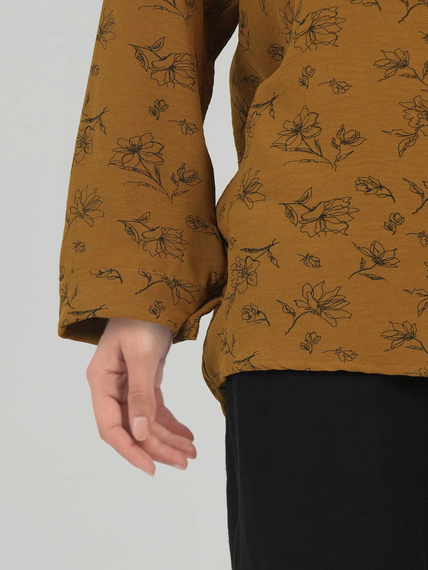 Poly Viscose Top