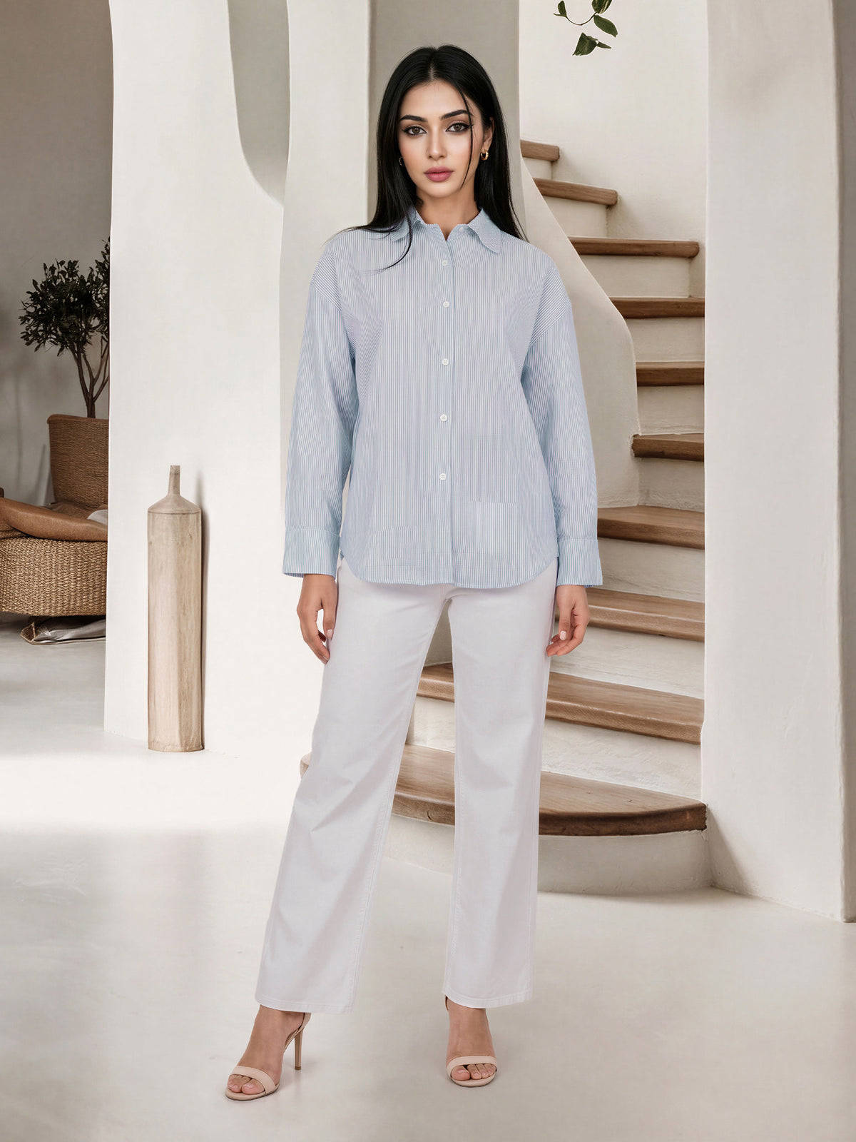 Pinstripe Shirt