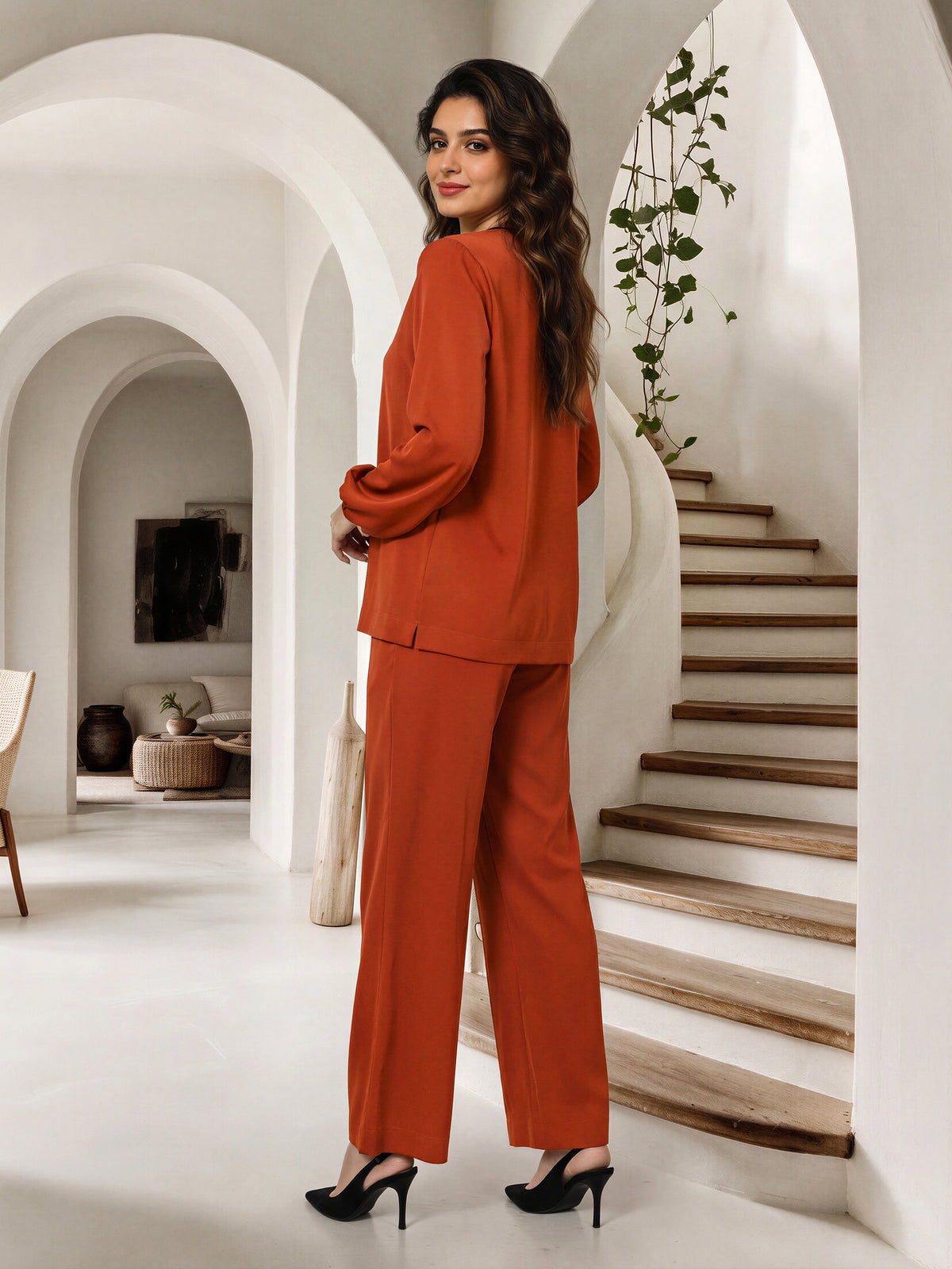 Contrast Trim Co-ord
