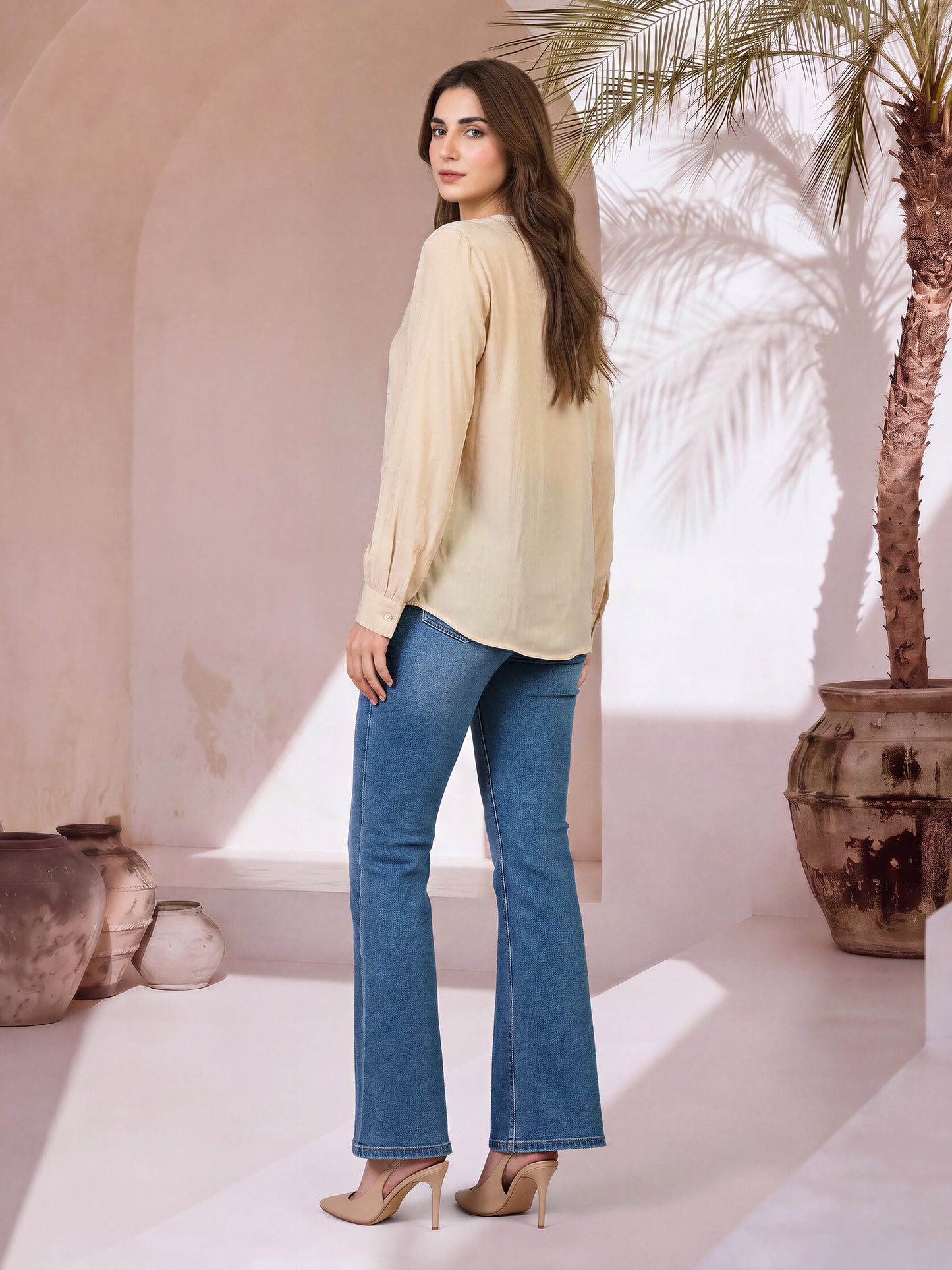 Flowy Tie Top