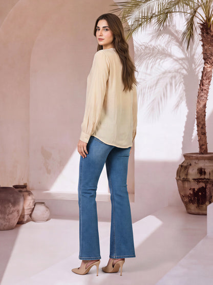Flowy Tie Top
