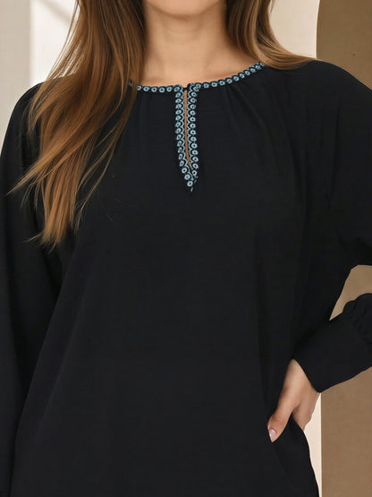 Viscose Co-ord Set- Embroidered