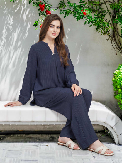 Poly Viscose Co-ord Set