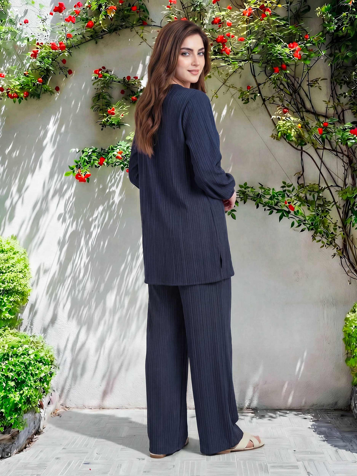 Poly Viscose Co-ord Set