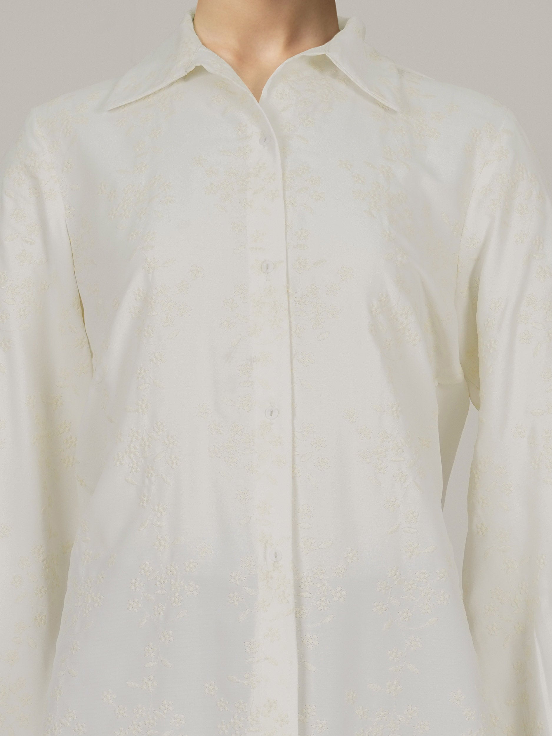 Dobby Top- Embroidered