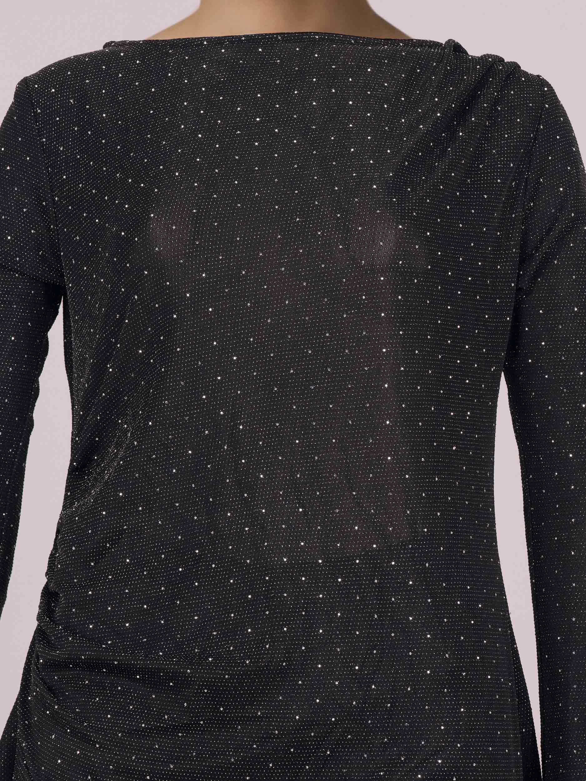 Polyester Viscose Top- Embellished