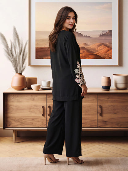 Grip Co-ord Set- Embroidered