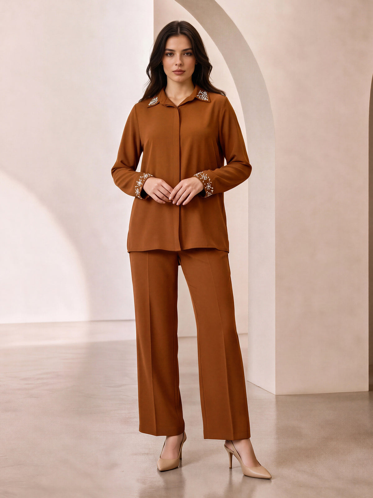Crystal Collar Co-ord