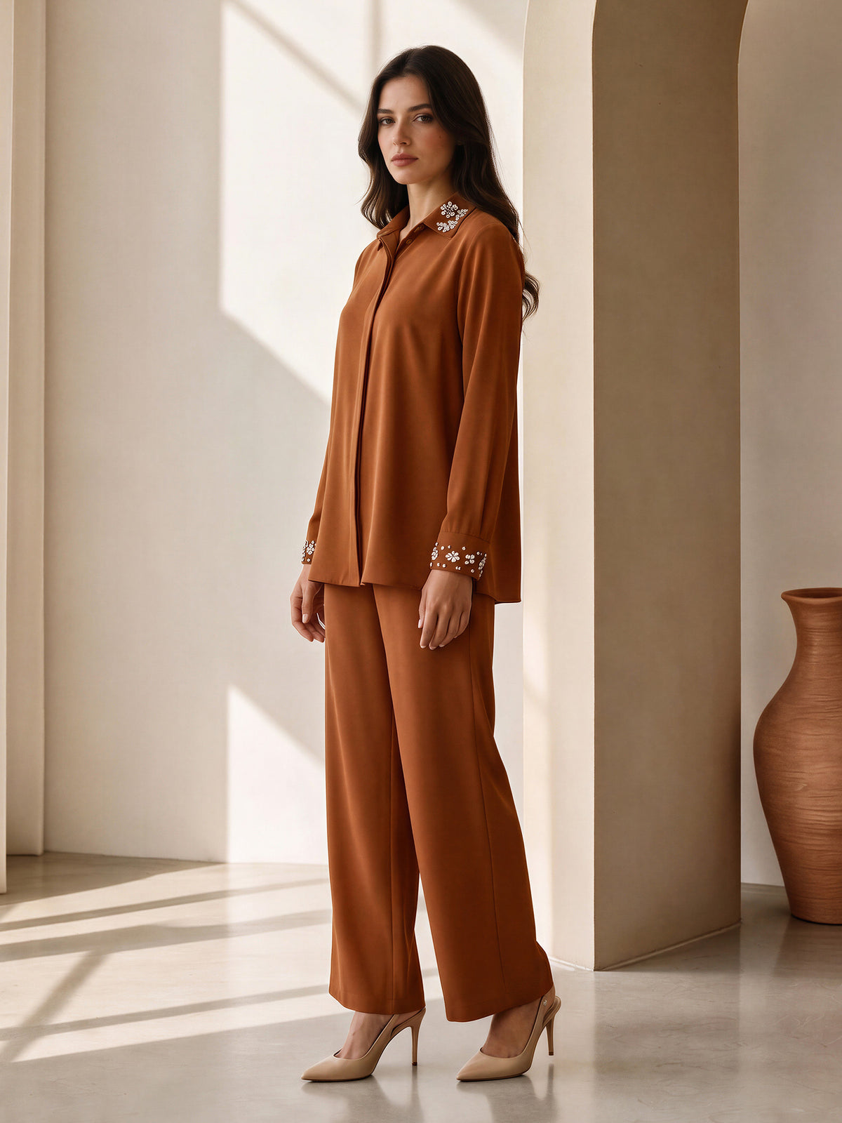 Crystal Collar Co-ord