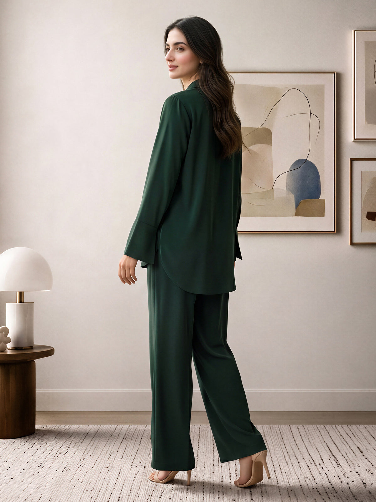 Rhinestone Collar Co-ord