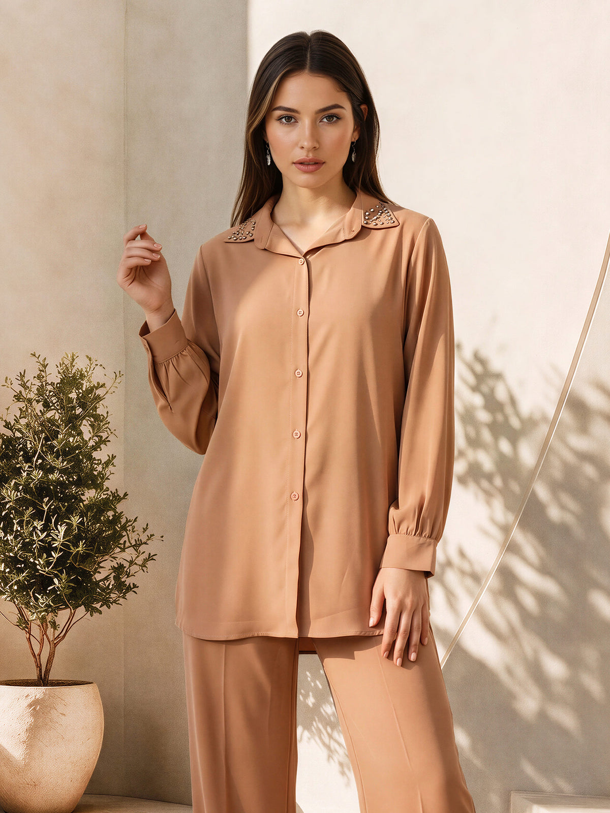 Collar Co-ord- Embellished