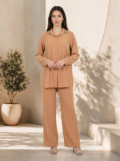 Collar Co-ord- Embellished