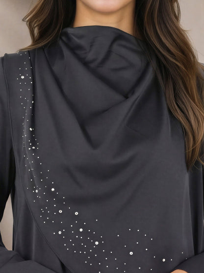 Embellished Drape Set