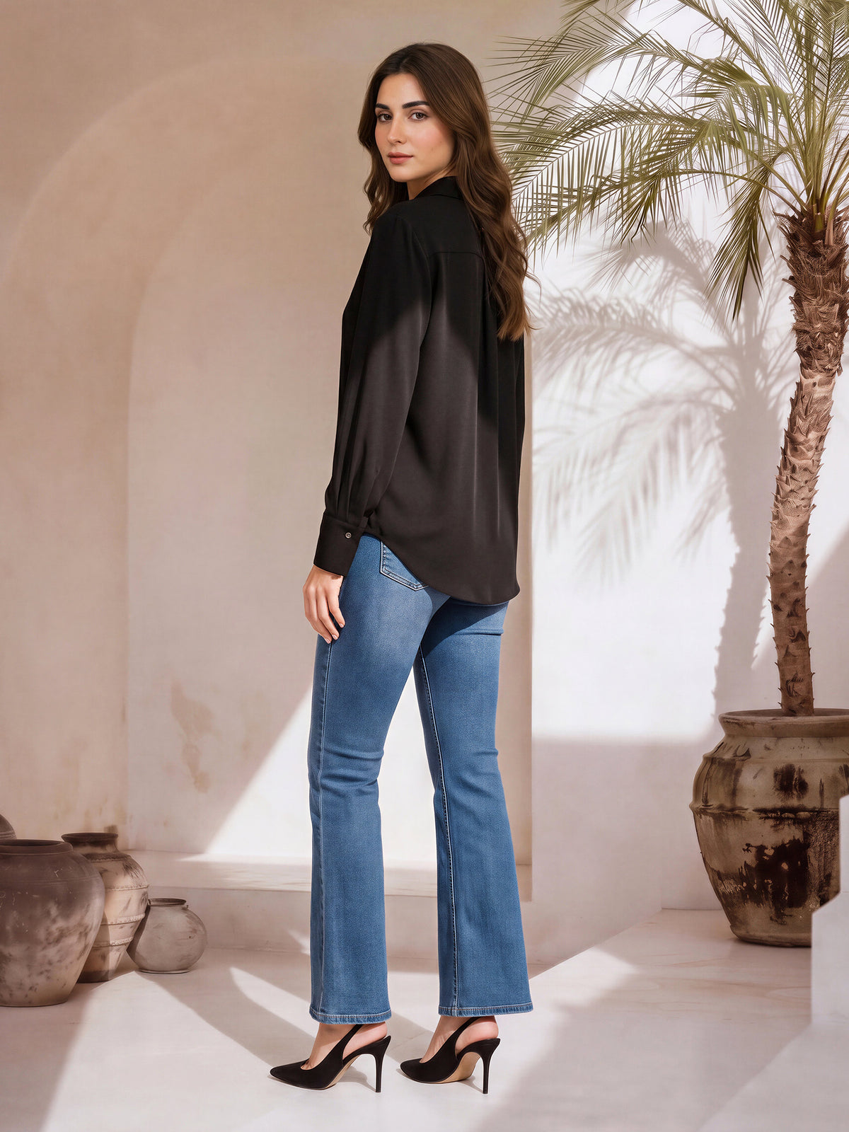 Casual Collar Top