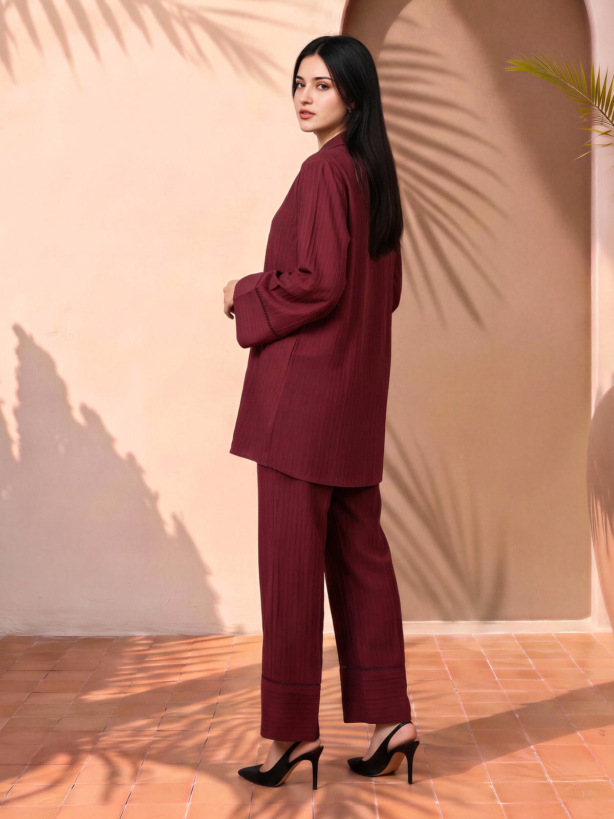 Lace Trim Co-ord Set