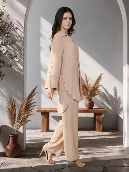 2 Piece Grip Texture Suit (Pret)