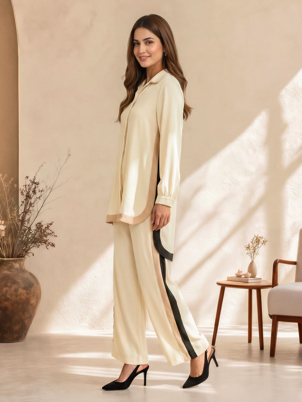 Contrast Line Co-ord