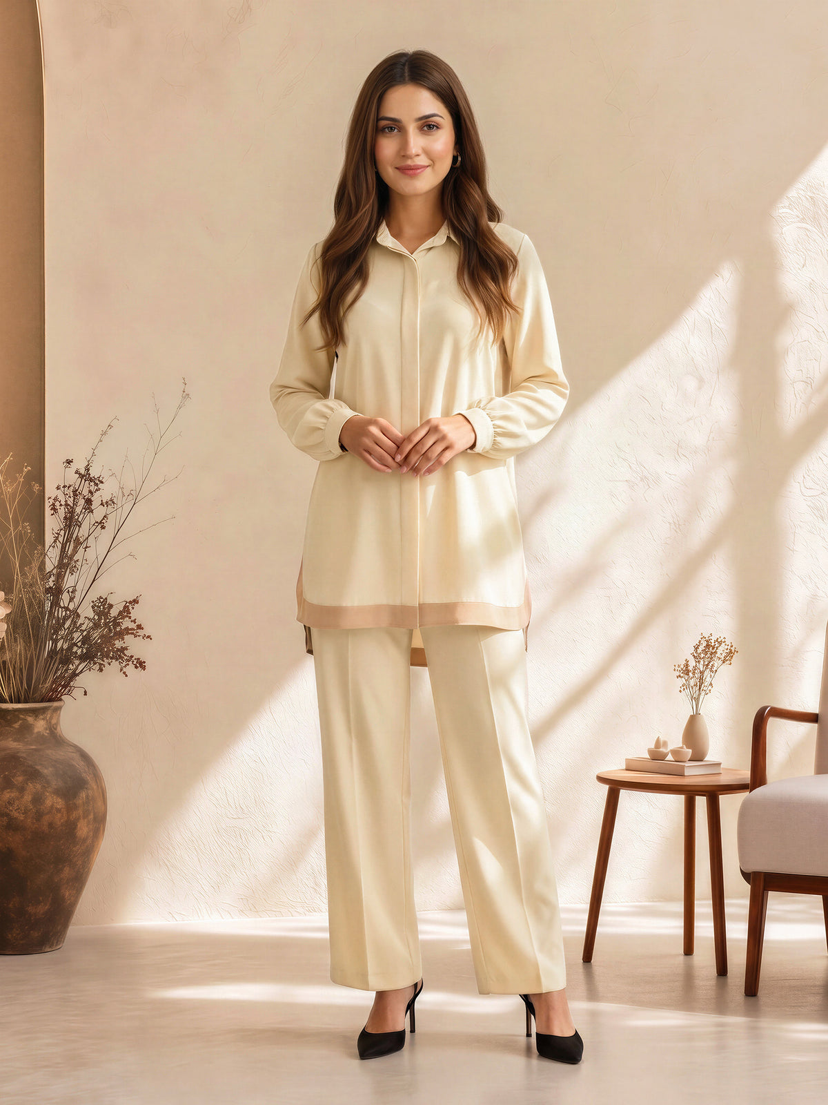 Contrast Line Co-ord