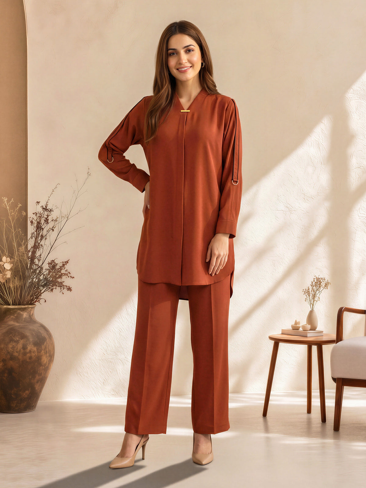 Rust Flow Co-ord