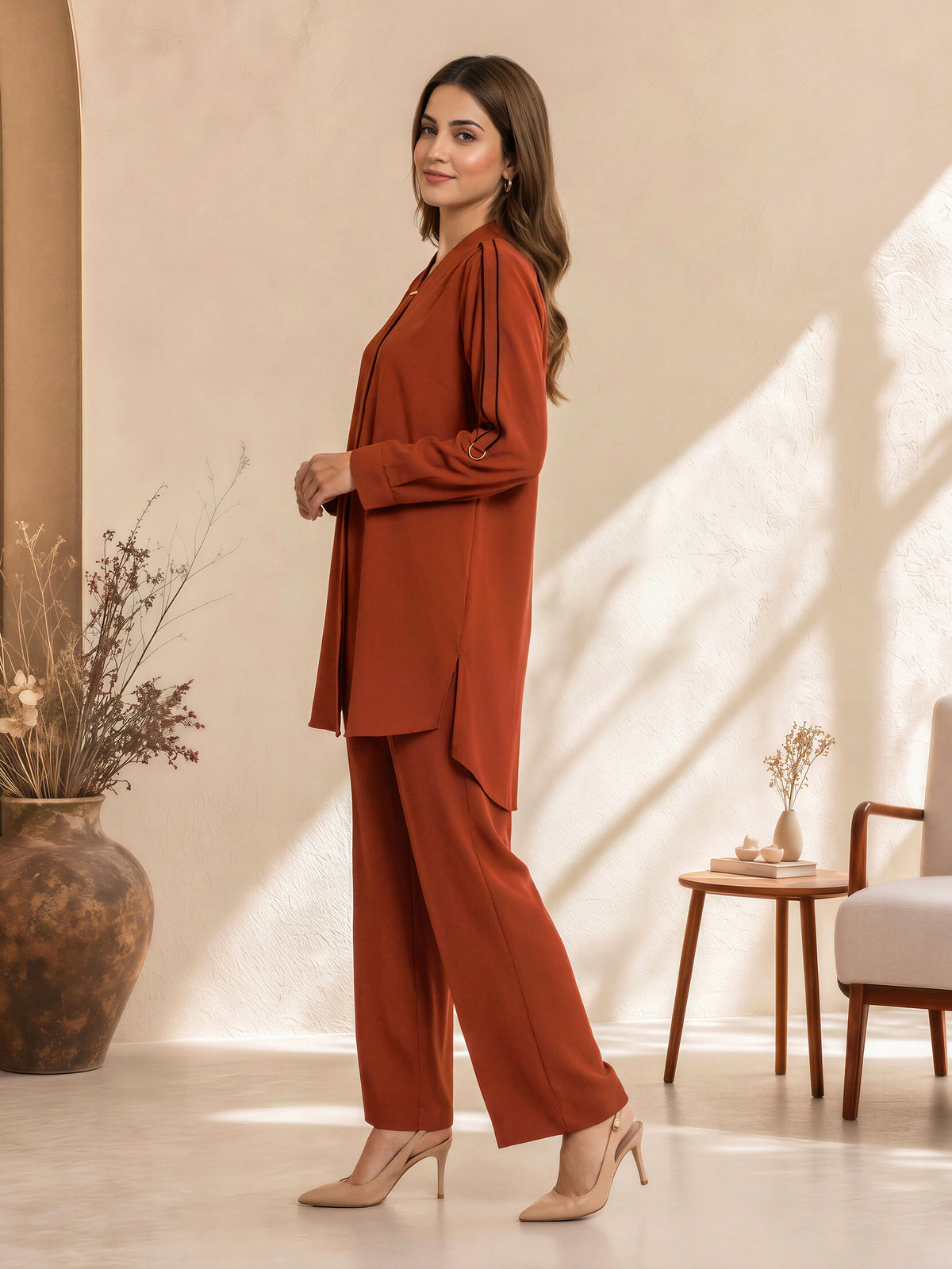Rust Flow Co-ord