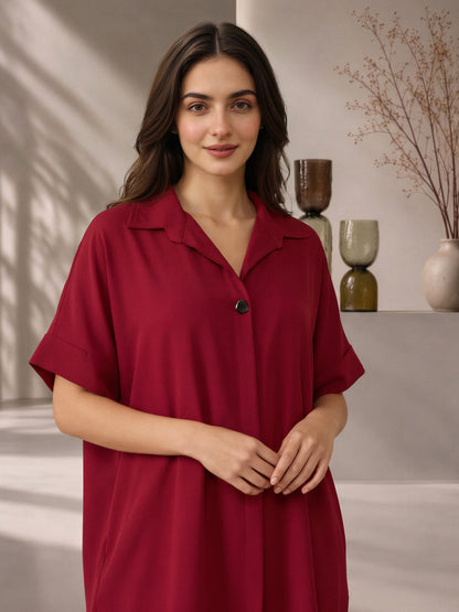 Relaxed Pleat Co-ord