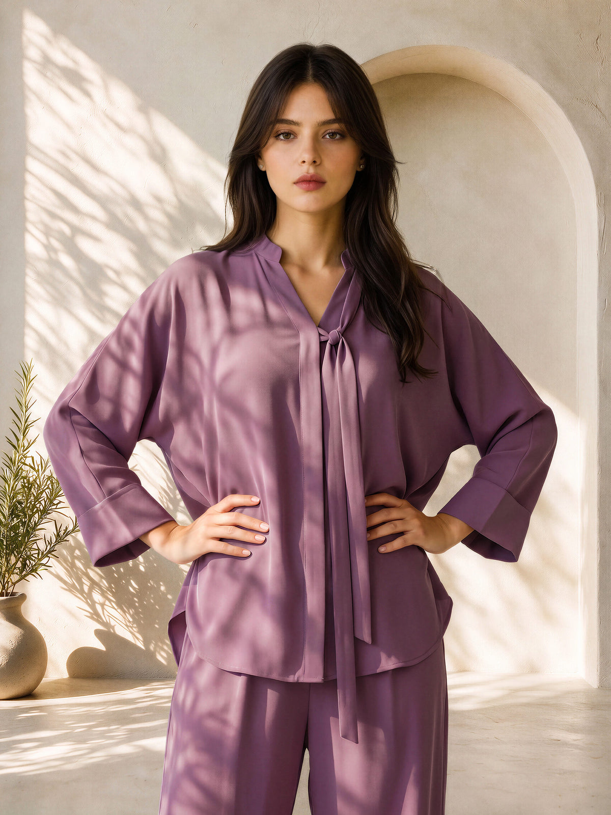 Relaxed Tie Co-ord