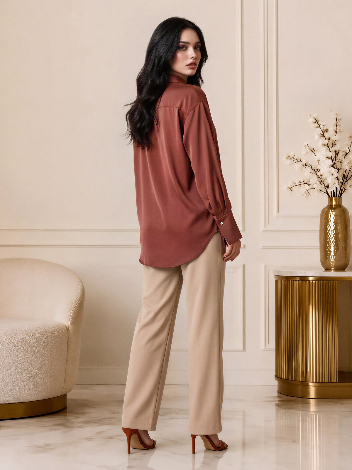 Button-down Top