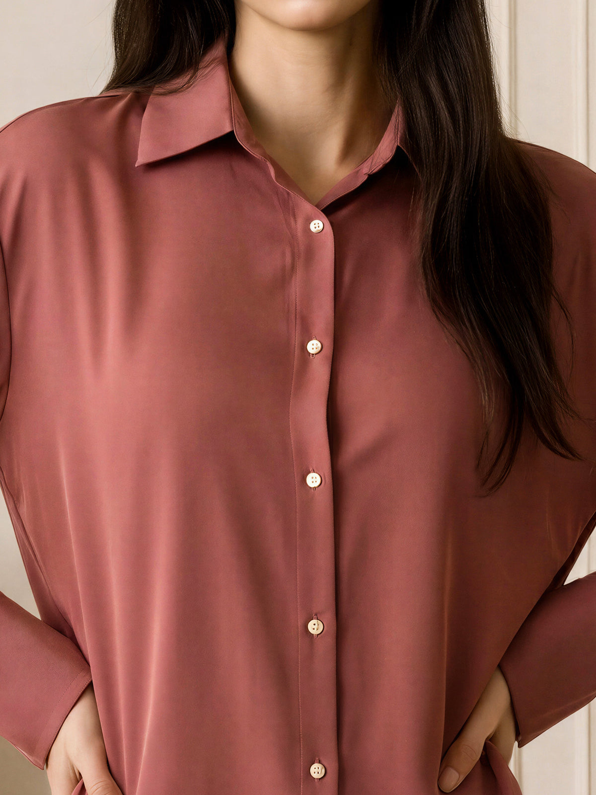 Button-down Top